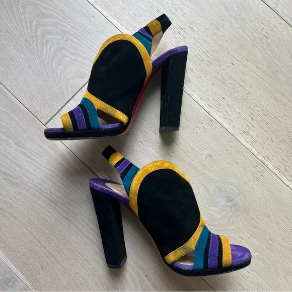 Christian Louboutin Suede Pumps - Picture 2 of 7